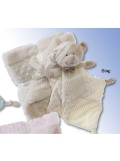   Gamberritos takaró - plüss 80x110cm plüss szundikendõvel maci bézs 11007