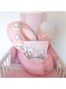 DOMBABY terhességi és szoptatós párna 30x120 cm PINK CSILLAGOS