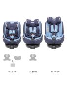 Zopa gyerekülés - Protect i-Size ISOfix 40-105 cm kék