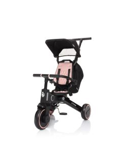 Zopa tricikli - X Trike tolókarral Quartz Pink