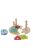 Zopa fa játék puzzle geometriai formák montessori