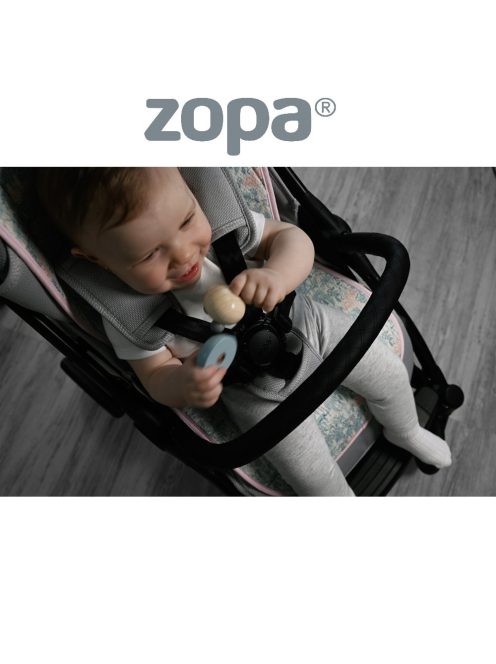 Zopa ülésbetét babakocsiba légáteresztõ Breeze Jungle pink