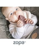 Zopa rágóka szilikon Levél mustársárga