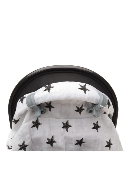 Zopa multifunkciós clip babakocsira szürke