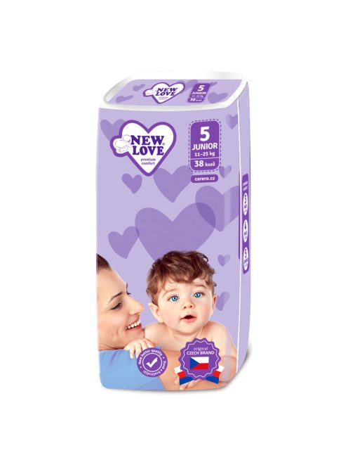 New Love Premium Comfort 5 pelenka junior 11-25kg 38db