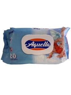   Aquella Baby nedves törlõkendõ Mix angyalkás ultra puha fliptop kupakos 120 db