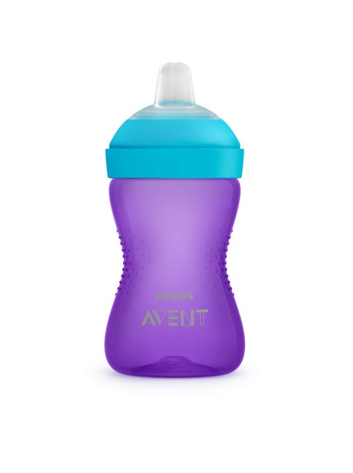 Philips AVENT itatópohár puha csõrös harapásálló 300ml 9hó lányos