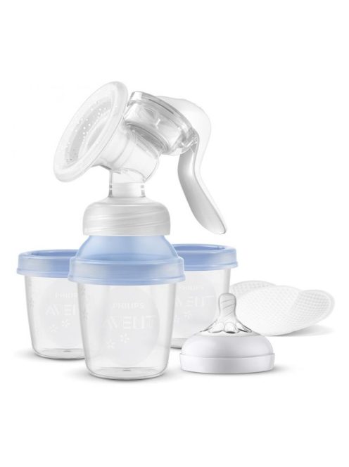 Philips AVENT mellszívó kézi Natural VIA pohárral