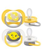 Philips AVENT játszócumi - ultra air 6-18hó neutral 2db citrus