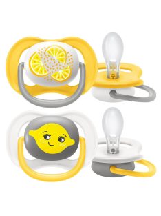   Philips AVENT játszócumi - ultra air 6-18hó neutral 2db citrus