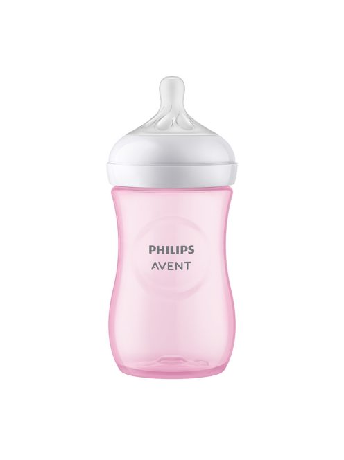 Philips AVENT cumisüveg Natural Response 260ml rózsaszín