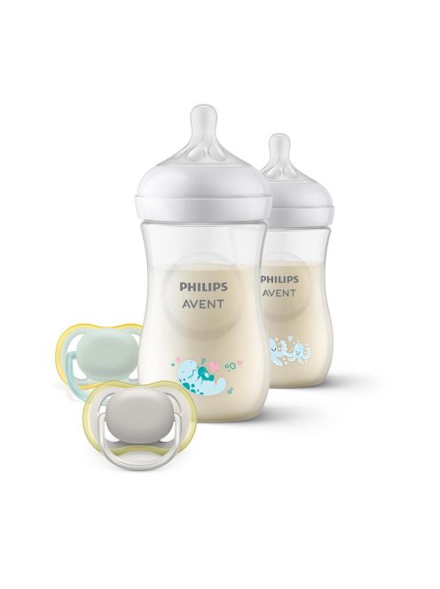 Philips AVENT újszülött szett Natural Response Ultra Air 4 részes