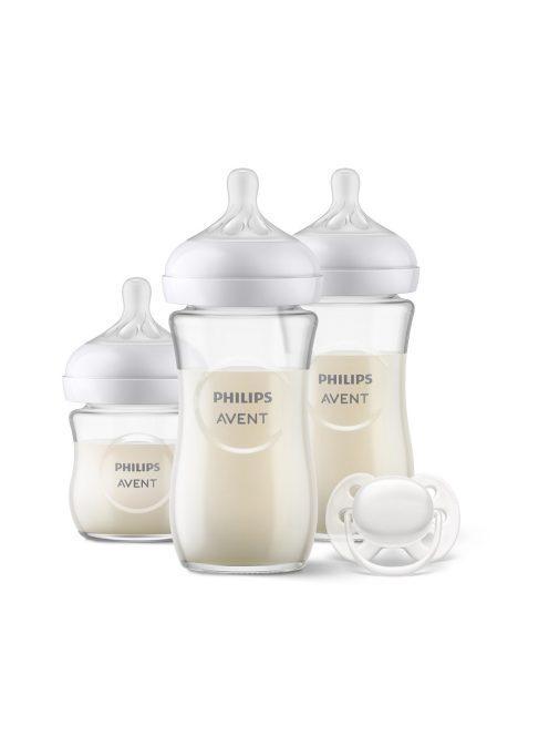 Philips AVENT újszülött szett Natural Response üveg 4 részes