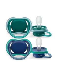   Philips AVENT játszócumi Ultra Air neutral 6-18hó fiús kék 2db