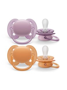   Philips AVENT játszócumi Ultrasoft Premium neutral 6-18hó lányos 2db