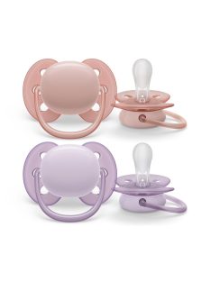   Philips AVENT játszócumi Ultrasoft Premium neutral 0-6hó lányos 2db