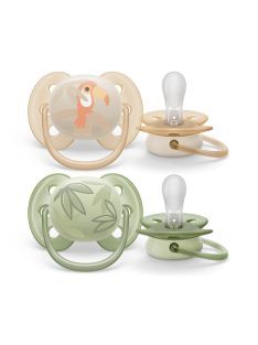   Philips AVENT játszócumi Ultrasoft Premium állatos 0-6hó fiús 2db