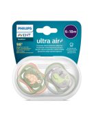 Philips AVENT játszócumi Ultra Air tengeri állatos 6-18hó fiús 2db