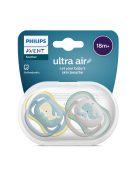 Philips AVENT játszócumi ultra air 18hó bálna 2db