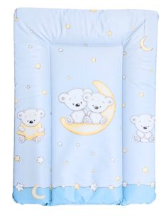 DOMBABY Pelenkázó lap SOFT V70x50 cm Macis KÉK