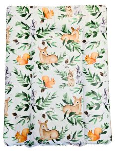 DOMBABY Pelenkázó lap SOFT V70x50 cm  ŐZIKE ZÖLD