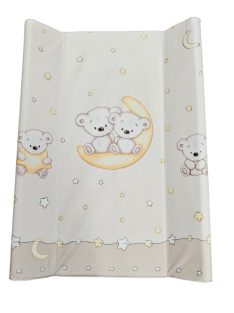 DOMBABY Pelenkázó lap kemény  M70x50 cm Macis BÉZS 