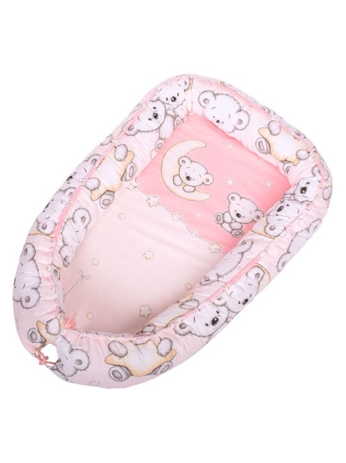 DOMBABY Babafészek 50x75cm MACIS PINK