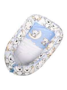 DOMBABY Babafészek  50x75cm MACIS KÉK