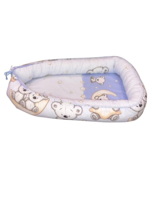 DOMBABY Babafészek  50x75cm MACIS KÉK