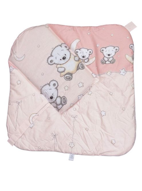 DOMBABY Kókuszpólya  68x68 MACIS PINK