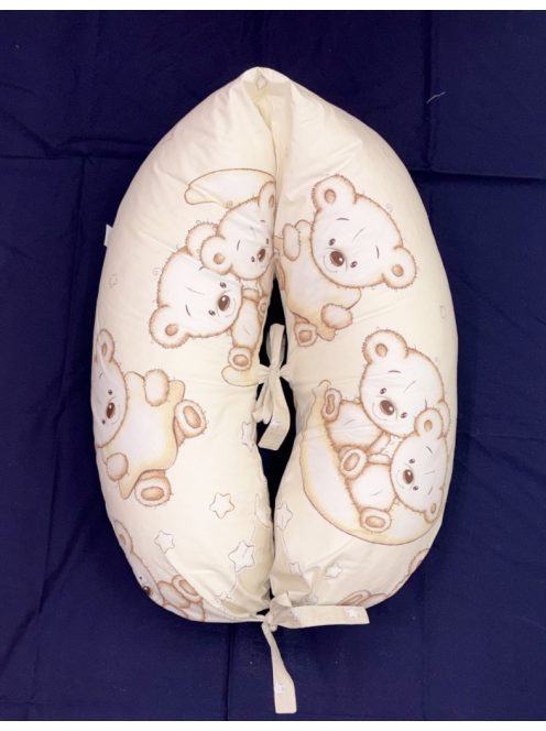 DOMBABY terhességi és szoptatós párna 30x120 cm MACIS BÉZS