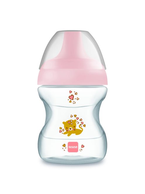 MAM ivópohár Learn to Drink Cup 190ml 6hó lány