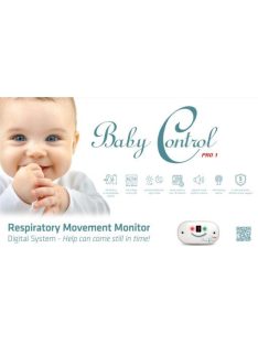   Baby Control Pro 1 légzésfigyelő készülék 28x47cm-es 1 lappal