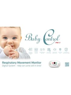   Baby Control Pro 3 légzésfigyelő készülék 28x47cm 3 lappal