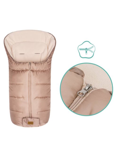 Fillikid bundazsák babakocsiba Eco big 1220-09 natúr
