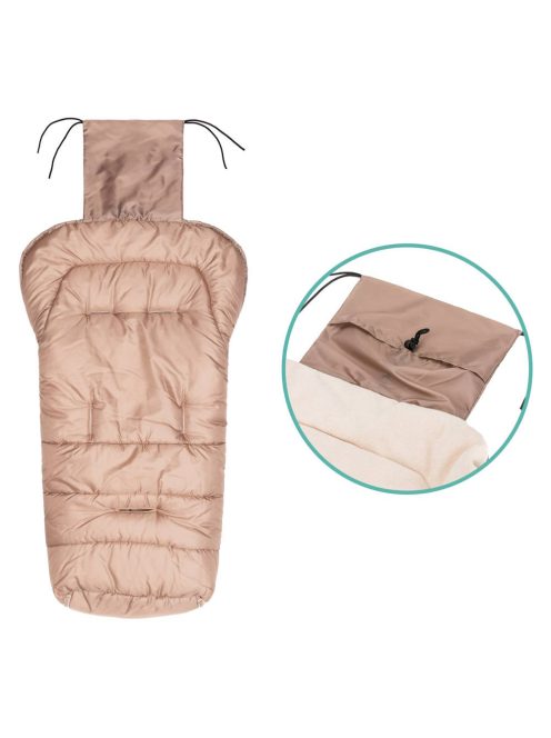 Fillikid bundazsák babakocsiba Eco big 1220-09 natúr