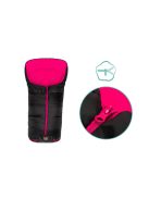 Fillikid bundazsák babakocsiba Eco big 1220-22 fekete pink béléssel