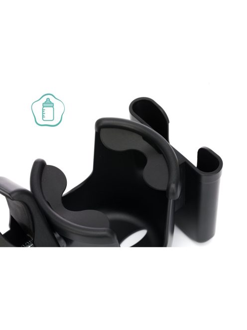 Fillikid cumisüvegtartó babakocsira deluxe fekete FW2001