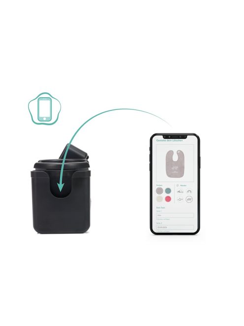 Fillikid cumisüvegtartó babakocsira deluxe fekete FW2001