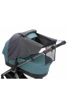 Fillikid kiegészítõ naptetõ babakocsira és mózeskosárra Deluxe szürke-melange 1521-17