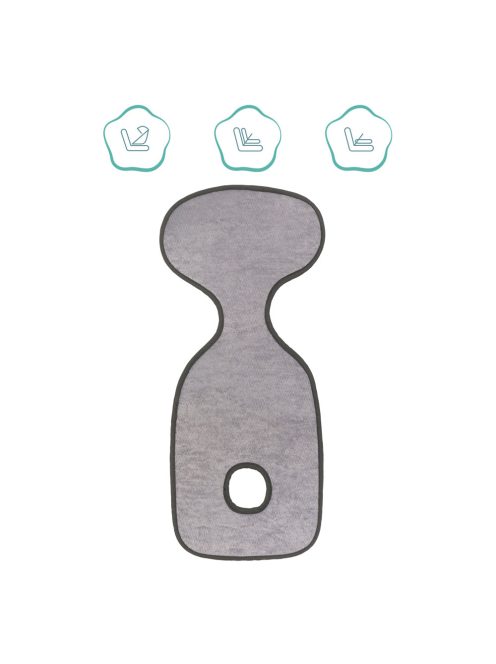 Fillikid ülésbetét gyerekülésbe izzadásgátló és légáteresztõ 1514-07 szürke