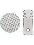 Fillikid ülésbetét babakocsiba izzadásgátló és légáteresztõ 1517-07 szürke