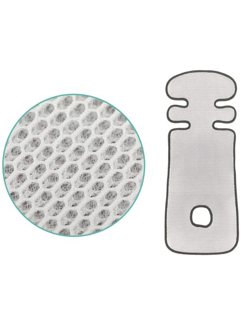 Fillikid ülésbetét babakocsiba izzadásgátló és légáteresztõ 1517-07 szürke