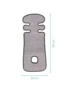 Fillikid ülésbetét babakocsiba izzadásgátló és légáteresztõ 1517-07 szürke