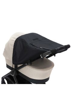   Fillikid kiegészítõ naptetõ babakocsira és mózeskosárra Deluxe fekete 1521-06