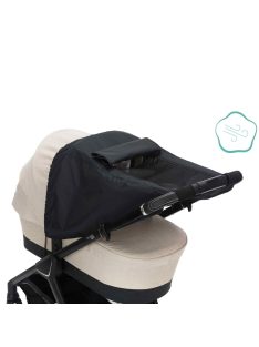   Fillikid kiegészítõ naptetõ babakocsira és mózeskosárra Deluxe fekete 1521-06