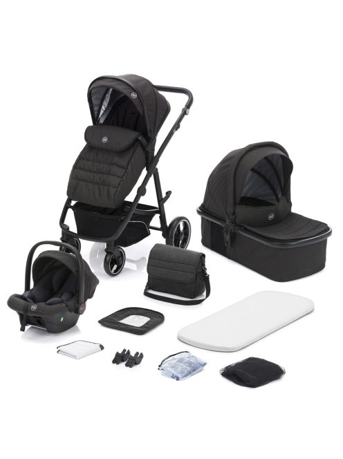 Fill multifunkciós babakocsi Jaguar sötétszürke melange 775-17