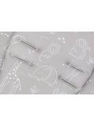 Fillikid ülésbetét babakocsiba memóriahabos 7795-77 Szafari szürke