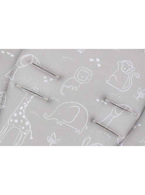 Fillikid ülésbetét babakocsiba memóriahabos 7795-77 Szafari szürke