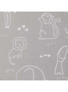 Fillikid ülésbetét babakocsiba memóriahabos 7795-77 Szafari szürke